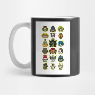 Jet Set Radio Characters Mug